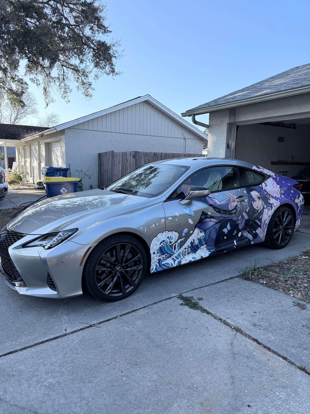 Anime wrap showcase — side profile