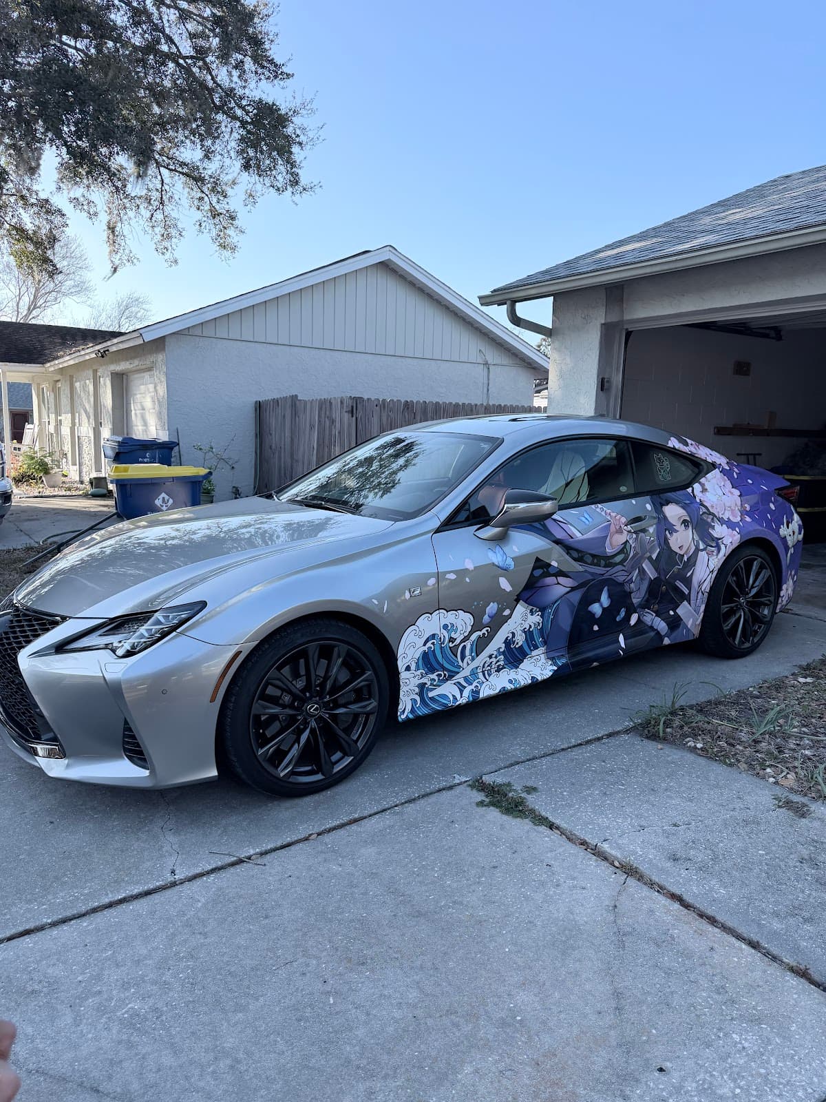 Itasha studio shot — front angle