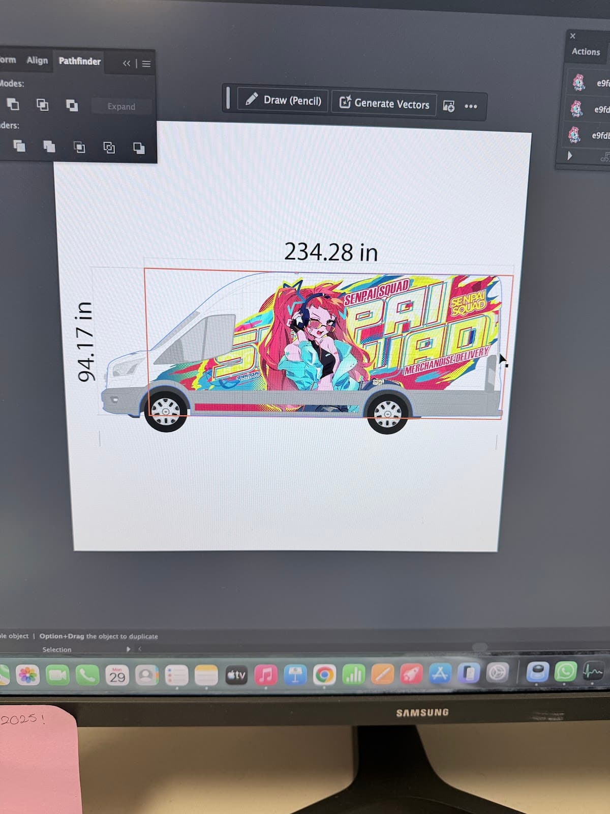Anime wrap — street scene