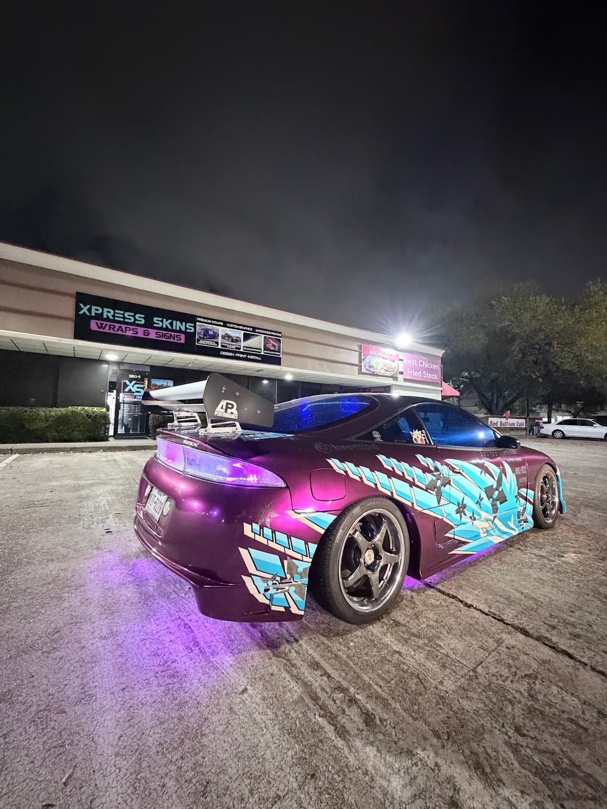 Full body wrap — three quarter view
