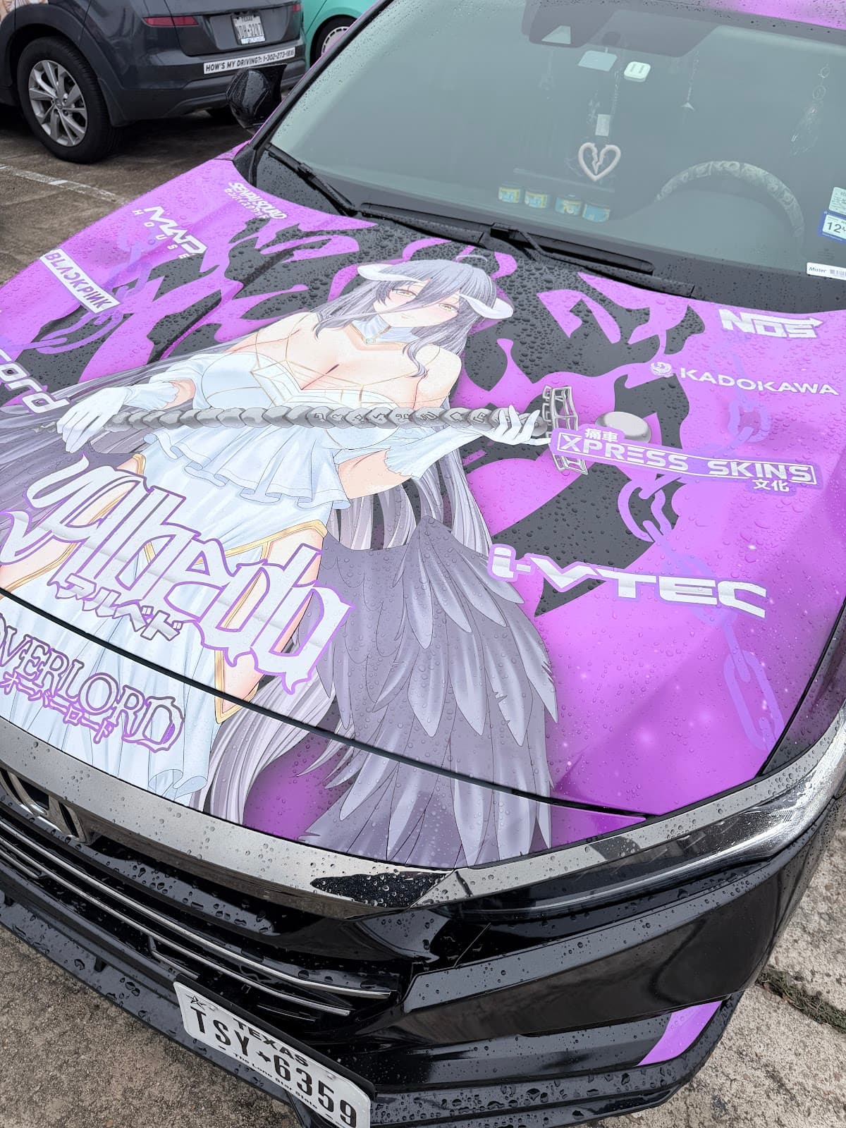 Mirror wrap — custom cut